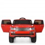 Детский электромобиль Land Rover M 4199 EBLR-3: 2,4G, 2x25W, 12V7AH, EVA, кожа - КРАСНЫЙ