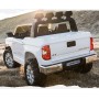 Детский электромобиль TOYOTA Tundra JJ2255 EBLR-1: 24V7A, 12 км/ч, EVA-колеса, кожа - БЕЛЫЙ
