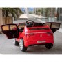 Детский электромобиль Mercedes M 3829 EBLR-3: 2.4G, EVA, 7 км/ч, кожа - КРАСНЫЙ