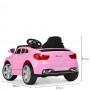 Детский электромобиль BMW M 3271 EBLR-8: 2.4G. EVA-колеса, 60W, кожа - РОЗОВЫЙ
