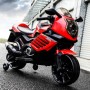 Детский мотоцикл M 3578 EL-3: 12V, 40W, EVA, 3-5 км/ч - КРАСНЫЙ