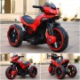 Детский мотоцикл M 3927-3: 50W, USB/MP3, подсветка колес - КРАСНЫЙ