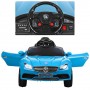 Детский электромобиль MERCEDES  M 3177 EBR-4: 2.4G. EVA-колеса, 50W - СИНИЙ