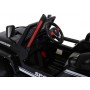 Детский электромобиль Jeep M 3237 EBLR-2: 4x4, 7 км/ч, EVA, Кожа, 2.4G - ЧЕРНЫЙ