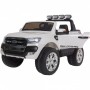 Детский электромобиль Ford Ranger M 3573 EBLR-1: 140W, 12V 14А, EVA, 2.4G, кожа - БЕЛЫЙ