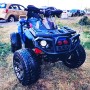 Детский квадроцикл MAVERICK LQ 8853: 8 км/ч,180W, EVA-колеса, амортизаторы - ЧЕРНО-СИНИЙ