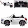 Детский электромобиль Mercedes M 3583 EBLR-1: 2xМеста, 2x35W, 12V7A, EVA, кожа - БЕЛЫЙ