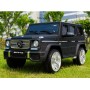 Детский электромобиль Mercedes G65 VIP MAT: 4x4, 180W, 8 км/ч, EVA колеса, кожа, с ключом - ЧЕРНЫЙ (МАТОВЫЙ)
