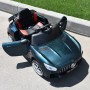 Детский электромобиль Mercedes M 4105 EBLRS-5: 5км/ч, 50W, 2.4G, EVA, кожа- ЗЕЛЕНЫЙ