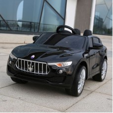 Детский электромобиль Maserati Commander: 7 км/ч, 70W, 12V7AH - ЧЕРНЫЙ (6837865330)