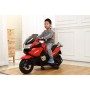 Детский мотоцикл BMW М 3282 EL-2: EVA, кожа, 7 км/ч, 90W - ЧЕРНЫЙ