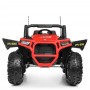 Детский электромобиль джип Buggy M 4248 EBLR-3(24V): MP3, EVA, 12 км/ч, кожа - КРАСНЫЙ