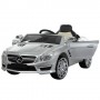 Детский электромобиль Mercedes M 3283 EBLRS-11: 2.4G, EVA, кожа - СЕРЕБРО ПОКРАСКА