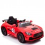 Детский электромобиль Mercedes-Benz M 4050 EBLR-3: 2.4G. EVA-колеса, кожа - КРАСНЫЙ