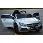 Детский электромобиль M 4010 EBLRS-11 (Mercedes): 90W, 7 км/ч, EVA, кожа - СЕРЕБРО (ПОКРАСКА)