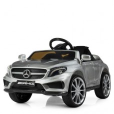Детский электромобиль Mercedes-Benz M 3995 EBLRS-11: 2.4G. EVA-колеса, кожа - ЧЕРНЫЙ