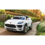 Детский электромобиль MACAN 1518: 2.4G. EVA-колеса, кожа, 50W - БЕЛЫЙ