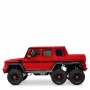 Детский электромобиль джип M 4211 EBLR-3: 6x35W, кожа, EVA, 2.4G - КРАСНЫЙ