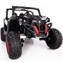 Детский электромобиль GRIZZLY XM 603: 4x4, EVA, 1x12V 10A, USB. Эко-кожа - ЧЕРНЫЙ (M 3602 EBLR-2)
