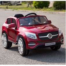Детский электромобиль Mercedes M 3829 EBLRS-3: 2.4G, EVA, 7 км/ч, кожа - БОРДО (ПОКРАСКА)