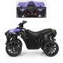 Детский квадроцикл M 3638 EL-9: EVA, кожа, 5 км/ч, свет фар - ФИОЛЕТОВЫЙ