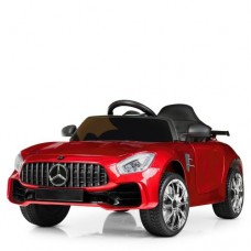 Детский электромобиль Mercedes M 4105 EBLRS-3: 7км/ч, 70W, 2.4G, EVA, кожа - КРАСНЫЙ
