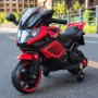 Детский мотоцикл M 3582 E-3: 6V, 15W, EVA, 3-5 км/ч - КРАСНЫЙ