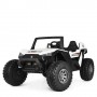 Детский электромобиль джип Buggy M 4170 EBLR-1: 2.4G, EVA, 4x4, кожа- БЕЛЫЙ