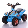 Детский толокар-мотоцикл М 3560 E-4: 6V, 18W, EVA - СИНИЙ