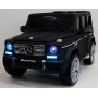 Детский электромобиль M 3567 EBLRM-2(4WD) (Mercedes G65 VIP): 90W, 8 км/ч, EVA, кожа - BLACK MAT