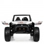 Детский электромобиль джип Buggy M 4170 EBLR-1: MP4, EVA, 4x4, кожа- БЕЛЫЙ