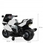 Детский мотоцикл M 4160-1: 25W, 6V4Ah, 3 км/ч - БЕЛЫЙ