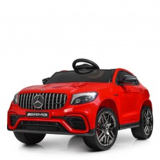 Детский электромобиль Mercedes M 4140 EBLR-3 : 2.4G, 4х30W, EVA, кожа - КРАСНЫЙ