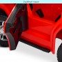 Детский электромобиль M 4294 EBLR-3: 140W, 12V 14А, EVA, 2.4G, кожа - КРАСНЫЙ