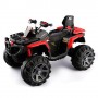 Детский квадроцикл MAVERICK M 3631 EBR-3: 8 км/ч, 60W, EVA-колеса, амортизаторы - ЧЕРНО-КРАСНЫЙ