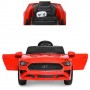 Детский электромобиль Ford M 3632 EBLR-3: 5 км/ч, 2.4G, EVA, кожа - КРАСНЫЙ