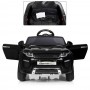 Детский электромобиль Land Rover Style M 3213 EBLR-2: 2.4G. EVA-колеса, Кожа - ЧЕРНЫЙ