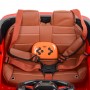Детский электромобиль Land Rover M 2775 EBLR-3: EVA-колеса, кожа - КРАСНЫЙ