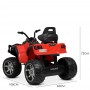 Детский квадроцикл M 4266 EBLR-3: 40W, 12V7AH, EVA - КРАСНЫЙ