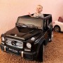 Детский электромобиль Mercedes G65 VIP: 12V 10A, 90W, 8 км/ч, 2.4G, EVA-колеса, эко-кожа - BLACK PAINT