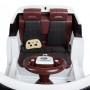 Детский электромобиль Land Rover M 4199 EBLR-1: 2,4G, 2x25W, 12V7AH, EVA, кожа - БЕЛЫЙ