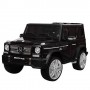 Детский электромобиль M 3567 EBLR-2 (Mercedes G65 VIP): 90W, 8 км/ч, EVA, кожа - ЧЕРНЫЙ