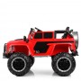 Детский электромобиль M 4150 EBLR-3: 2,4G, 4x18W, 12V10A, EVA, свет капот, багажник кожа - КРАСНЫЙ