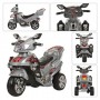 Детский мотоцикл Honda M 0564 Bambi СЕРЫЙ