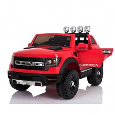Детский электромобиль ДЖИП M 3579 EBLR-3: 12V, 60W, 7 км/ч, EVA - КРАСНЫЙ