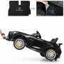 Детский двухместный электромобиль M 3905 EBLR-2 (Mercedes AMG GT R): 140W, 7 км/ч, EVA, кожа - ЧЕРНЫЙ