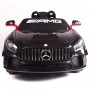 Детский электромобиль Mercedes-Benz M 4050 EBLRS-2: 2.4G. EVA-колеса, кожа - ЧЕРНЫЙ ЛАК