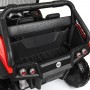 Детский электромобиль M 4133 EBLR-3 (MERCEDES UNIMOG): 8 км/ч, 4x4, 140W, 2.4G, EVA, кожа - КРАСНЫЙ