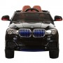 Детский электромобиль джип BMW STYLE M 2762 EBLR-2: MP4, EVA, 8 км/ч+кожа - ЧЕРНЫЙ