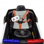 Детский электромобиль POLICE BBH007: 2.4G, 70W, EVA, мигалки+РУПОР, кожа - ЧЕРНО-БЕЛЫЙ